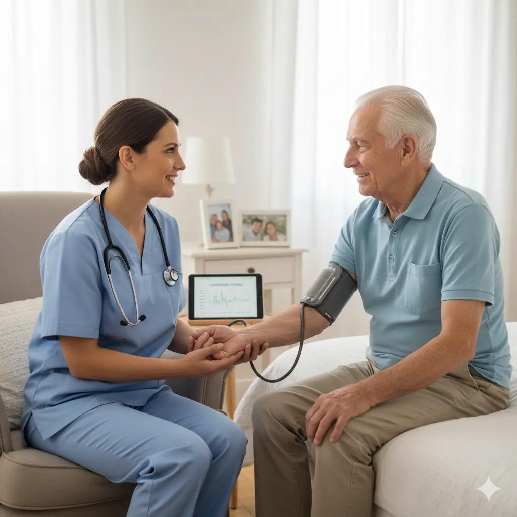 Control de constantes vitales a domicilio para personas mayores 3