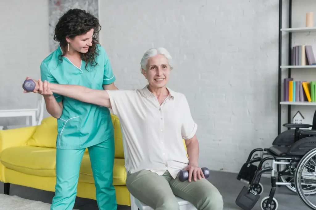 Fisioterapia para personas mayores